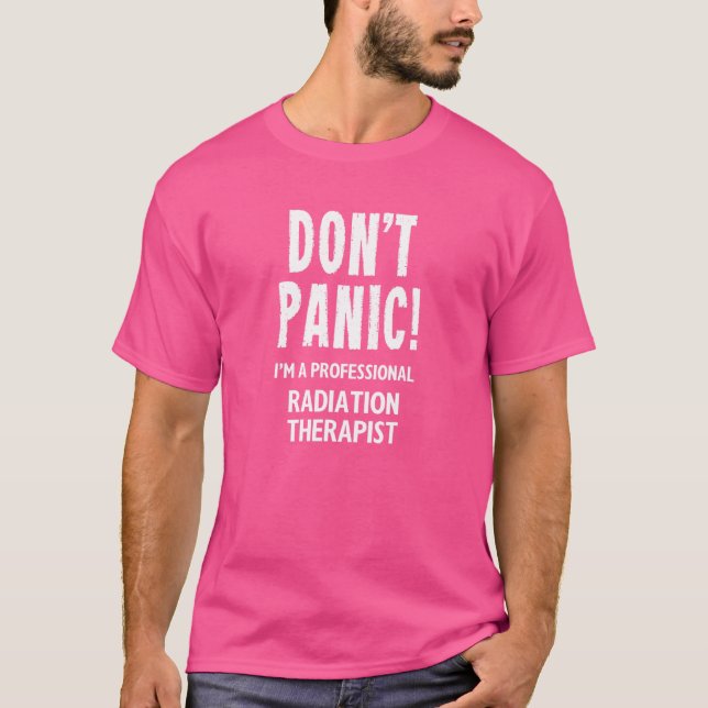Camiseta Terapeuta de Radiación (Anverso)