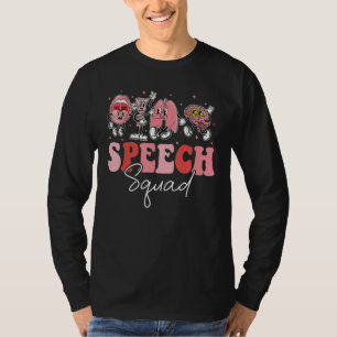 Camiseta Terapeuta del habla y el lenguaje de Groovy Speech