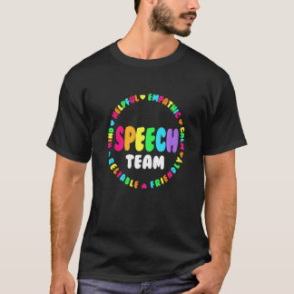 Camiseta Terapeuta Patólogo del Lenguaje y del Habla SLP SQ