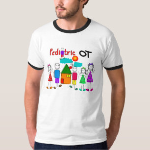 Camiseta Terapeuta profesional pediátrico adorable III