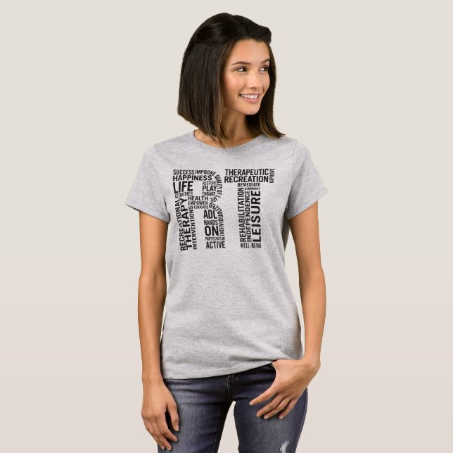 Camiseta Terapeuta recreativo RT (Anverso completo)
