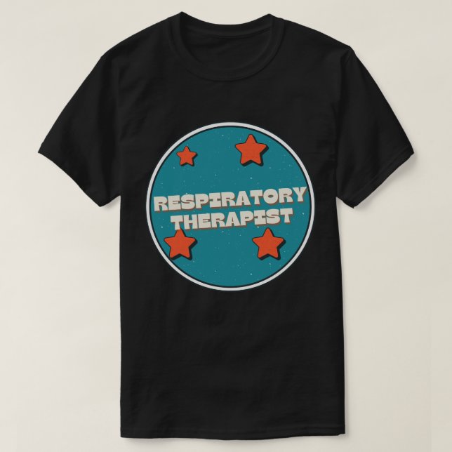 Camiseta Terapeuta Respiratorio (Diseño del anverso)