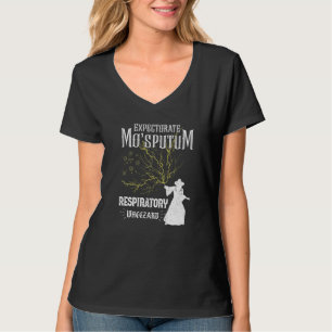 Camiseta Terapeuta Respiratorio Mago Expectorar Mo'Sputu