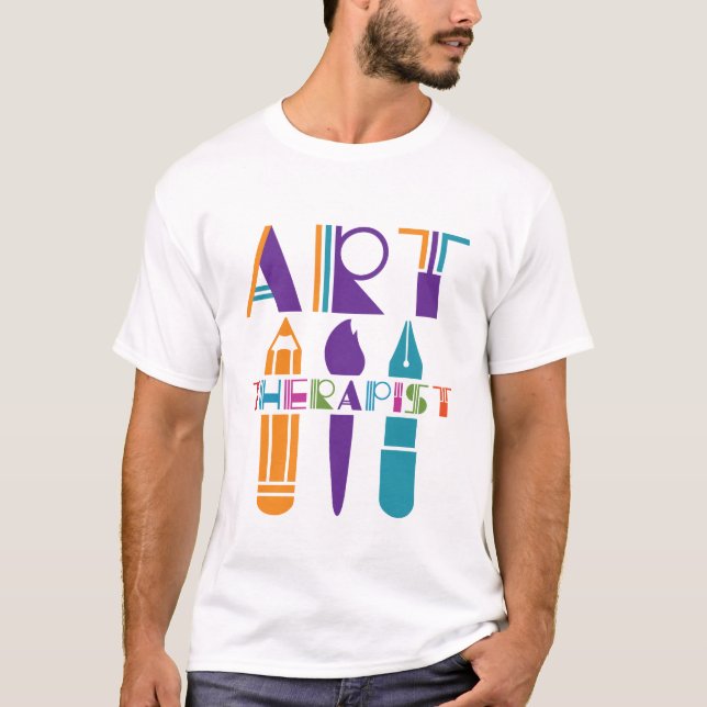 Camiseta Terapia artística (Anverso)