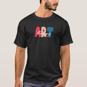 Camiseta Terapia artística Psicología Terapia Mental Hombre