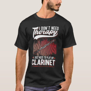 Camiseta Terapia Clarinet Clarinetista 3
