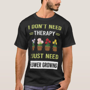Camiseta Terapia Crecimiento de Flores
