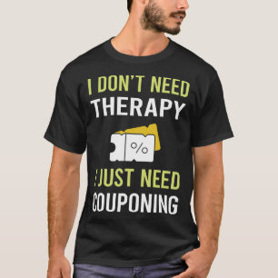 Camiseta Terapia Cupón Cupón Cupón Cupón Couponer