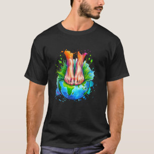 Camiseta Terapia de bienestar de la tierra