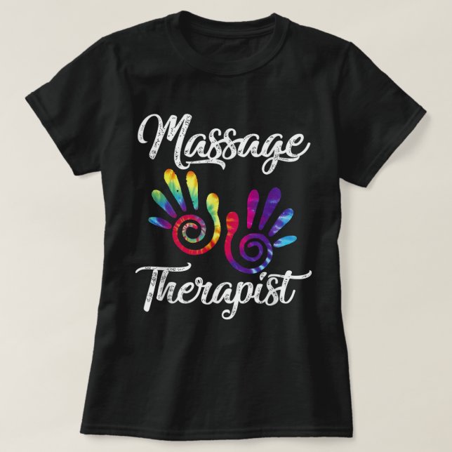 Camiseta Terapia De Disfraces Terapéuticos De Masaje Gracio (Diseño del anverso)