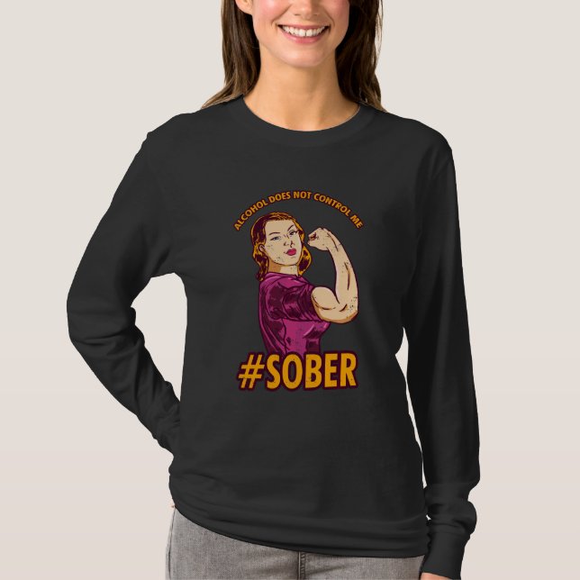 Camiseta Terapia de Empoderamiento de Mujeres Alcohólicas (Anverso)