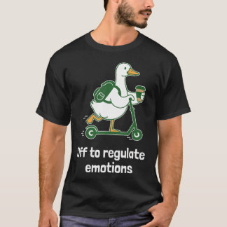 Camiseta Terapia de ganso divertido para regular
