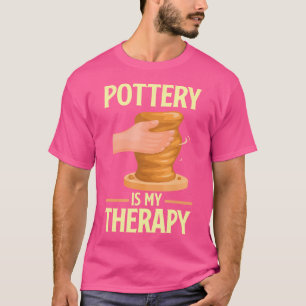 Camiseta Terapia de la cerámica Artista de barro amor
