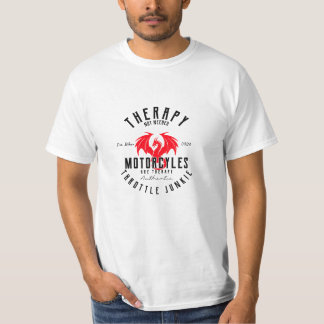 Camiseta Terapia de la motocicleta