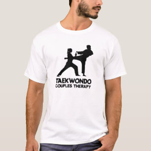 Camiseta Terapia de la pareja de Taekwondo
