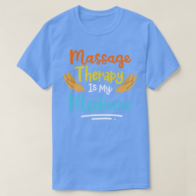 Camiseta Terapia de Masaje 1 (Diseño del anverso)