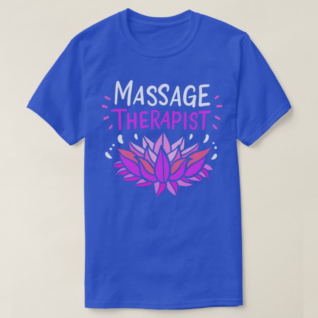 Camiseta Terapia de Masaje 3 (Diseño del anverso)