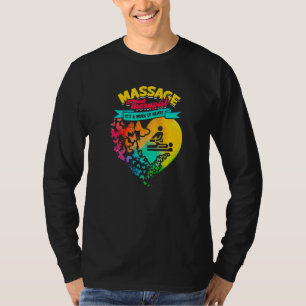Camiseta Terapia de masaje Es un trabajo de terapia cardiac