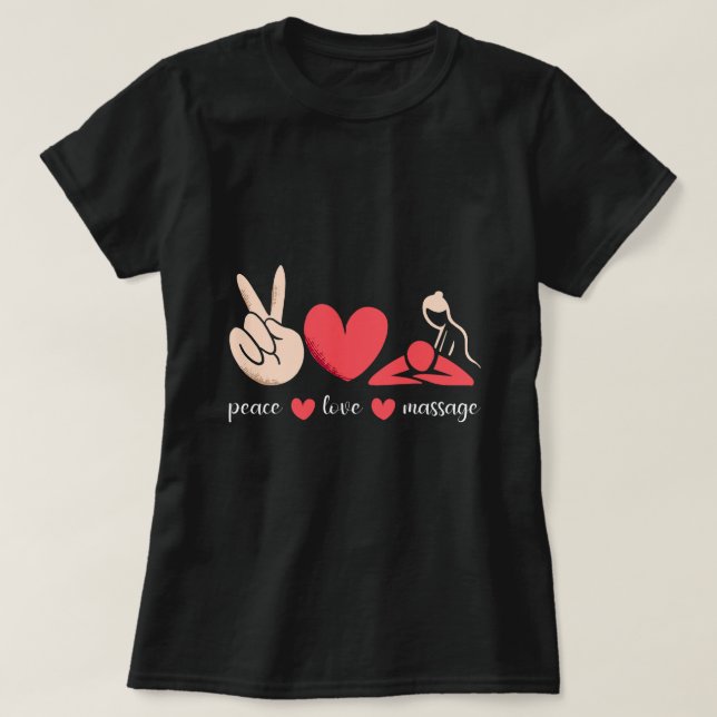 Camiseta Terapia de Masaje Graciosa Citas de Terapia Física (Diseño del anverso)