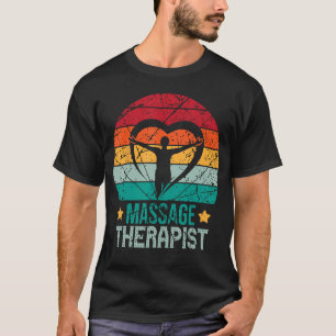 Camiseta Terapia de Masaje Graciosa Terapia de Masaje