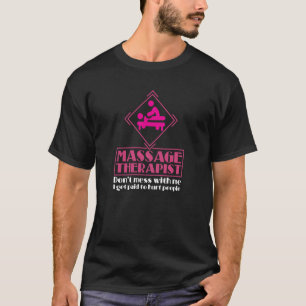 Camiseta Terapia de Masaje No Me Hagas Que Me Paguen