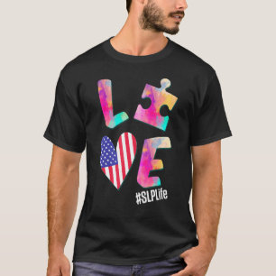 Camiseta Terapia de patología del habla Desnuda Conciencia 