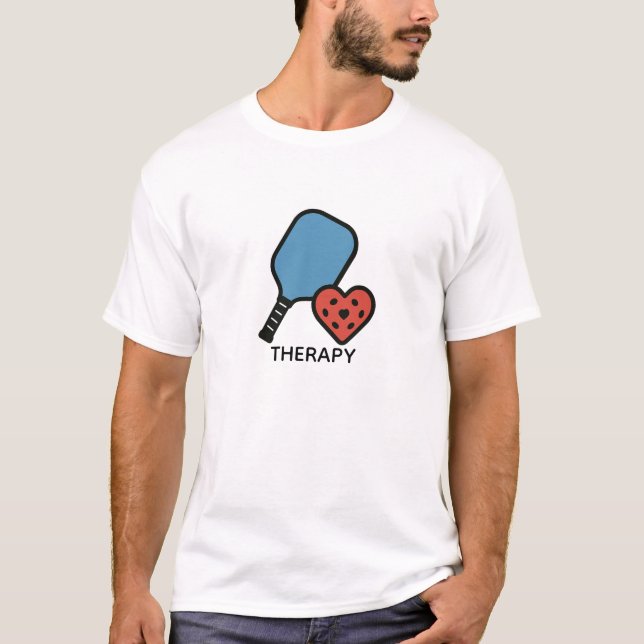 Camiseta Terapia de Pickleball  (Anverso)
