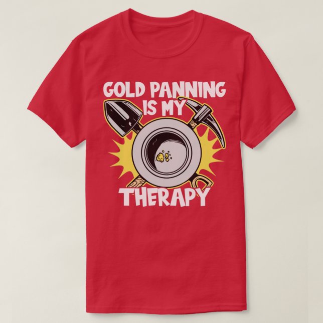 Camiseta Terapia de planificación del oro (Diseño del anverso)