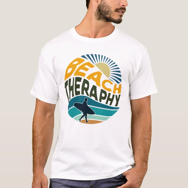 Camiseta Terapia de playa (Anverso)