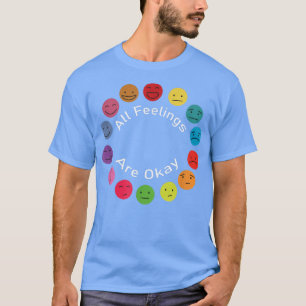 Camiseta Terapia De Salud Mental Todos Los Sentimientos Est