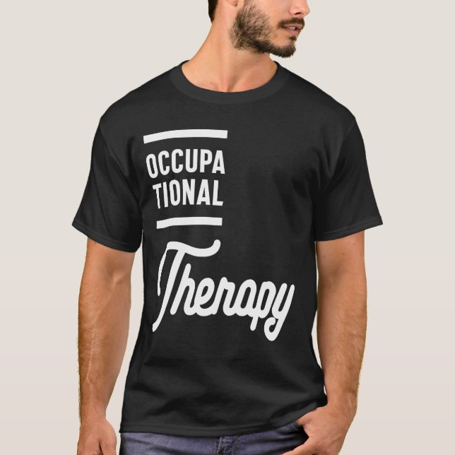 Camiseta Terapia de Terapia Ocupacional del Corazón (Anverso)