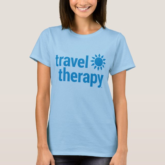 Camiseta Terapia de Viajes (Anverso)