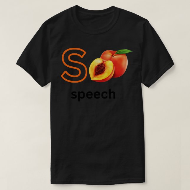 Camiseta Terapia De Voz Cuta De Peach (Diseño del anverso)