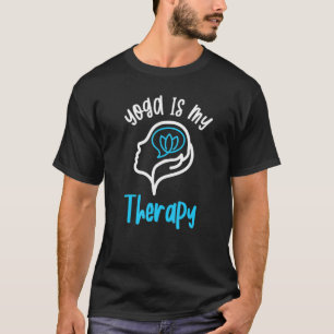 Camiseta Terapia de Yoga Línea Yogi Loto Cerebro Estética M