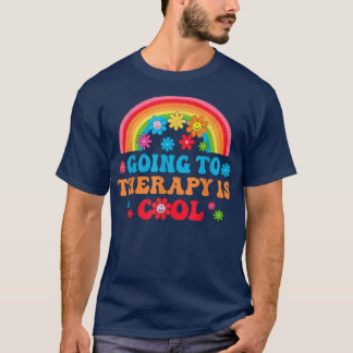 Camiseta Terapia del Arcoíris Genial Conciencia de la Salud