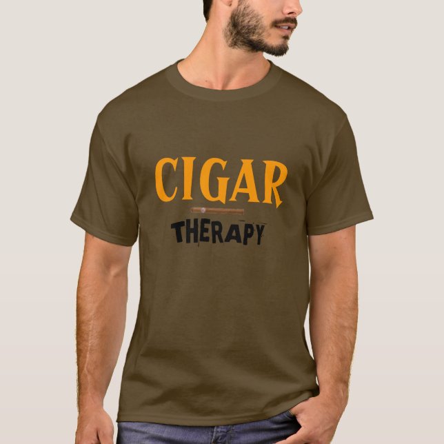Camiseta Terapia del CIGARRO (Anverso)