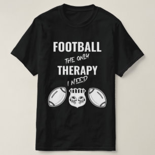 Camiseta "Terapia del fútbol - Diseño gráfico del Día del J