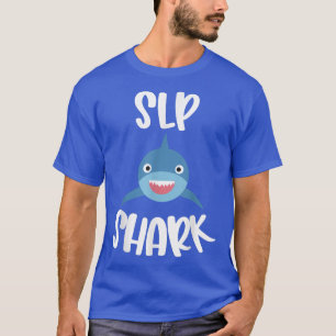 Camiseta Terapia del habla pediátrica Terapia del tiburón S