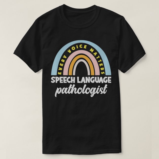 Camiseta Terapia del habla SLP Lenguaje divertido Pathentos (Diseño del anverso)