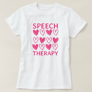 Camiseta Terapia del habla Terapia del habla