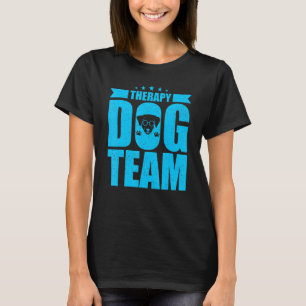 Camiseta Terapia Diseño de Perros - Equipo de Perros Terapé