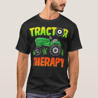 Camiseta Terapia divertida de tractores para cualquier gran