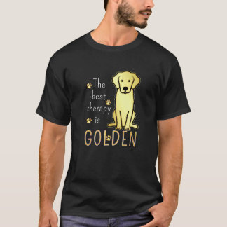 Camiseta Terapia Divertida Lo Mejor Es Perro Retriever Dora