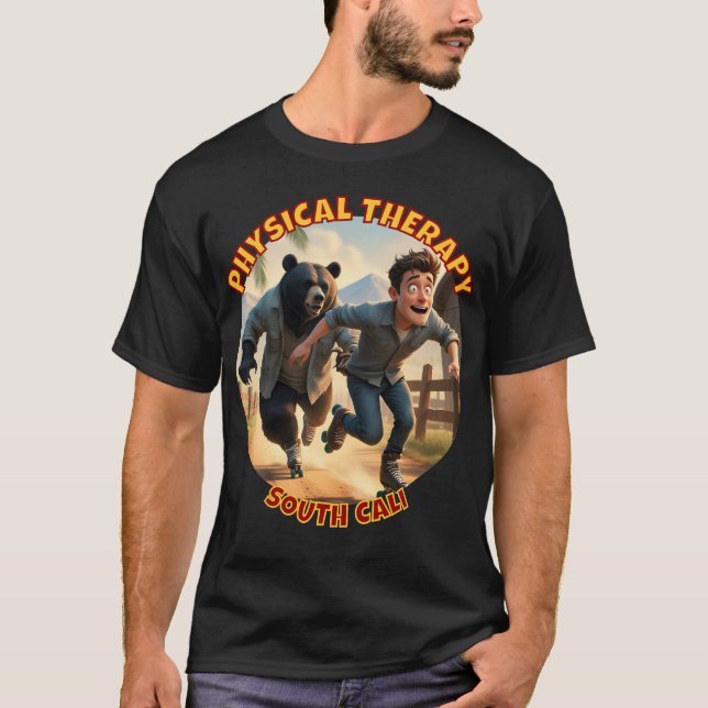 Camiseta Terapia Física - California (Anverso)