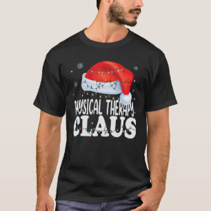 Camiseta Terapia física Claus Navidades Funny Matching Co