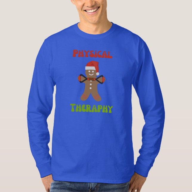 Camiseta Terapia física de navidades (Anverso)