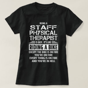 Camiseta Terapia física del personal