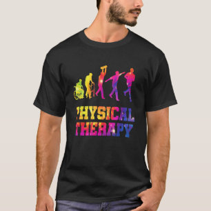 Camiseta Terapia Física del Tejido Retro Evolución PT Thera