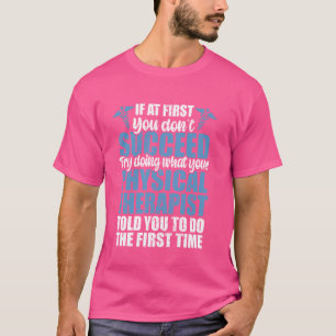 Camiseta Terapia Física Divertida TF, Terapeuta Físico Retr