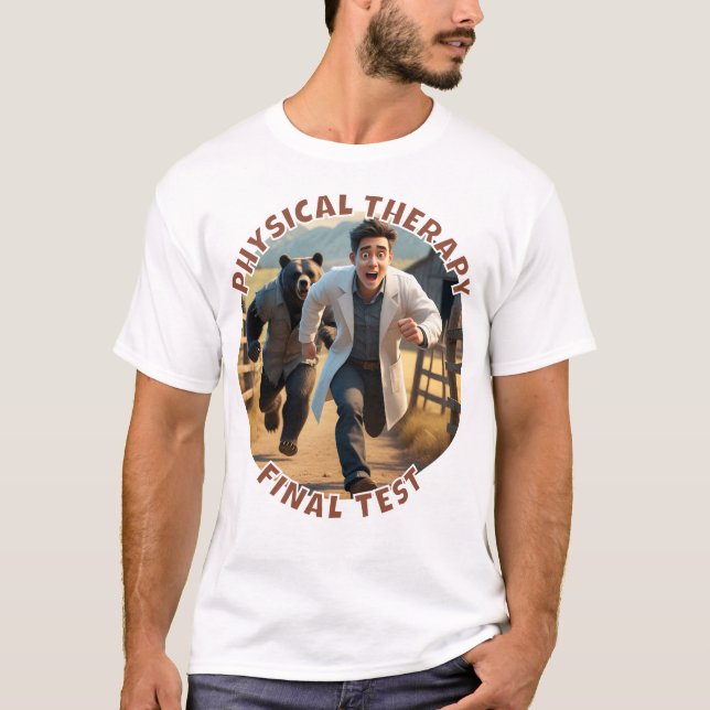 Camiseta Terapia Física - Examen Final (Anverso)